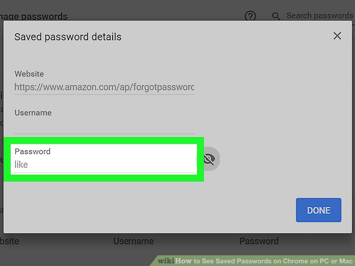 How To See Saved Passwords In Chrome For Mac